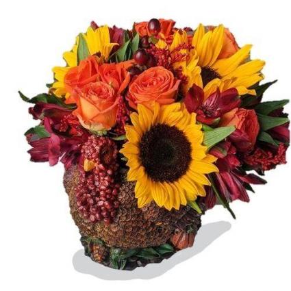 Tom Turkey  Fall Bouquet