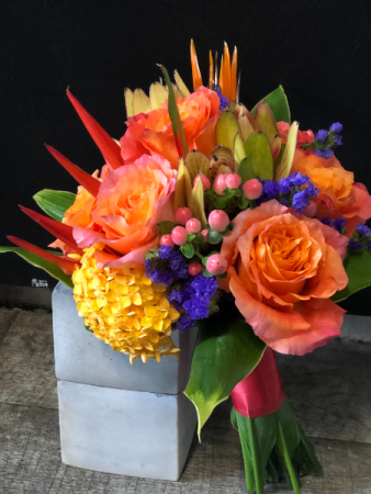 Tropical Paradise Wedding Nosegay