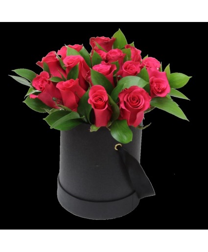 Touch of Class Hat Box Arrangement