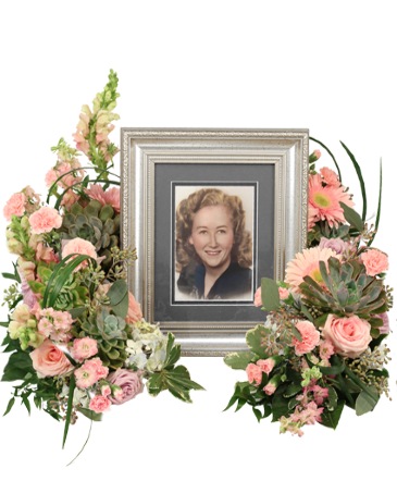 Touching Tranquility Memorial Flowers   (frame not included)  in Albany, NY | Ambiance Florals & Events