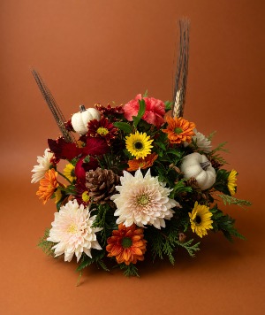 Traditional Fall Centerpiece 