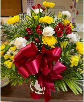 Traditional Funeral  Graveside Basket