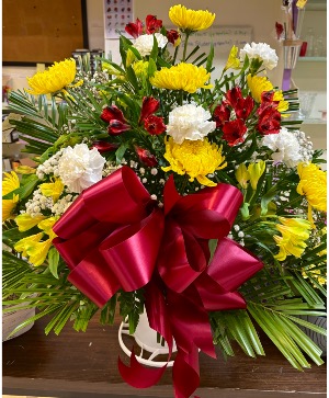 Traditional Funeral  Graveside Basket