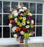 Tranquil Garden Spray Funeral arrangement