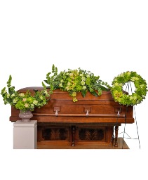 Tranquil Oasis Trio with Orchids Sympathy