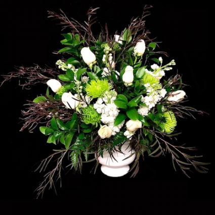 Tranquil White & Green Mix