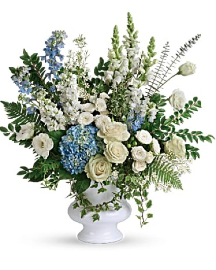 Treasured and Beloved Urn Bouquet Decorative Urn