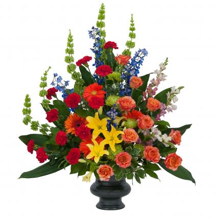 Treasured Celebration Urn Arrangement