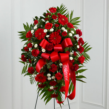 Treasured Memories Standing Spray in Las Vegas, NV | Blooming Memory