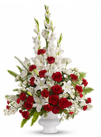 Treasured Memories Sympathy Arrangement