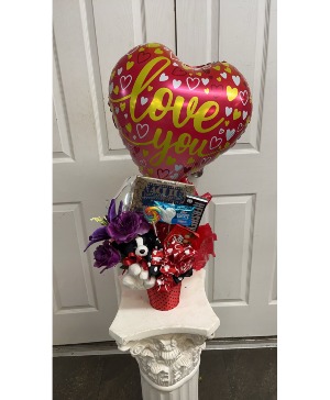 "Treats for the Sweet" valentines