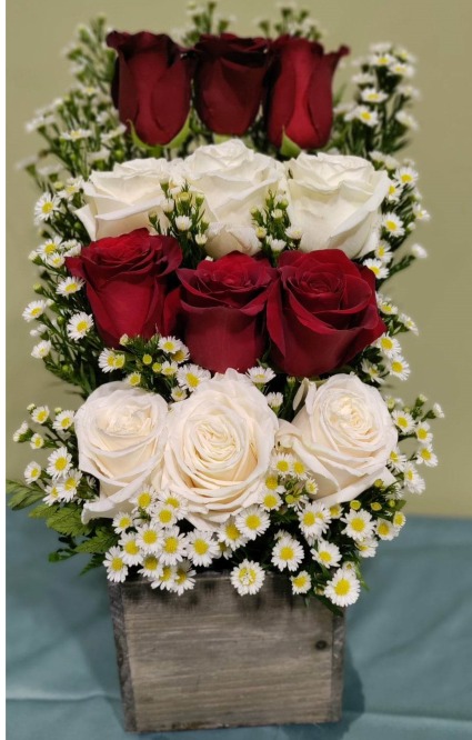 Trellis Garden of Love Valentines Roses