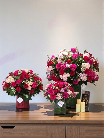 "Tres formas de amor" Valentine 2026 in San Juan, PR | ELIKONIA FLOWERS
