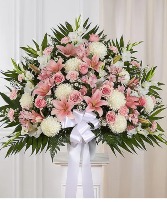 148701 HEARTFELT SYMPATHIES PINK & WHITE 