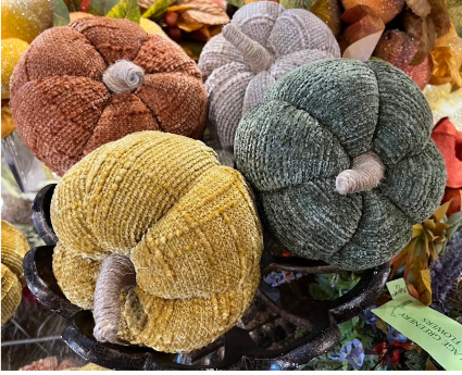 Add-on Item - 4 Plush Pumpkins 