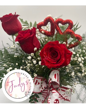 Trio of Roses Assorted Bouquet 