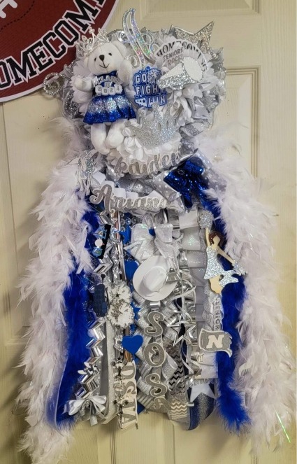 triple HEART homecoming mum craft in Edinburg, TX - Essenza  display picture 3