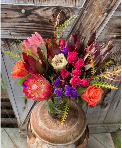 Tropial Sunset Vase Design