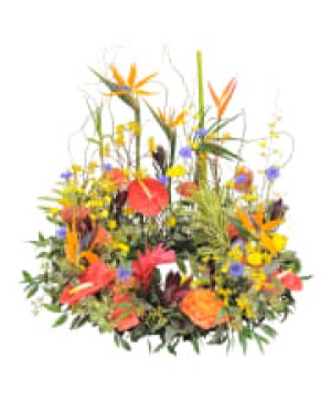 K652 Island Breeze Urn Wreath  Urn Wreath 