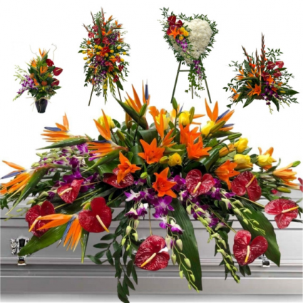 Tropical 5 piece set 