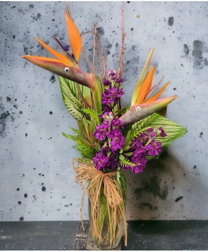 Tropical Bird Fairy Tales Flowers Exclusive