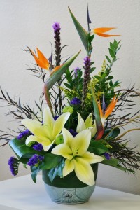 TROPICAL BREEZE  Arrangement of Flowers