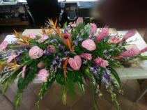 Tropical Casket Spray Casket Spray