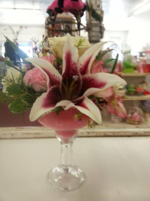 Love Potion  Cocktail Glass 