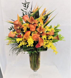 Tropical Glow Arrangement
