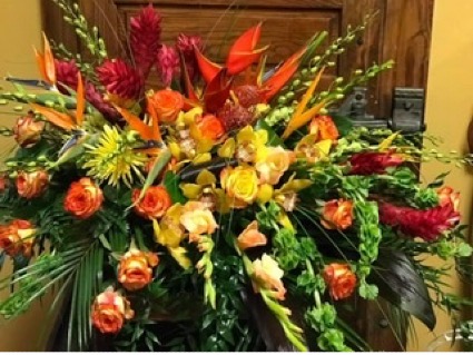Tropical mix Casket peace