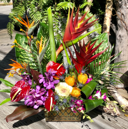 Tropical Paradise Fresh Arrangement