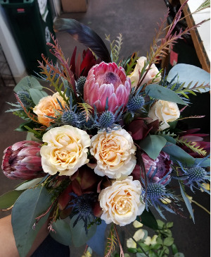 Tropical Rose Bouquet Bridal Bouquet