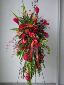 Tropical Salute Standing Spray