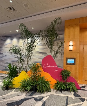 Tropical Sign Decor Rental  