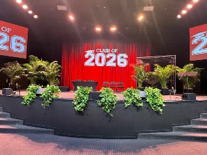 Tropical Stage Decor Rental 