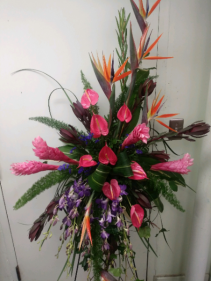 Tropical Standing Spray Standing Spray