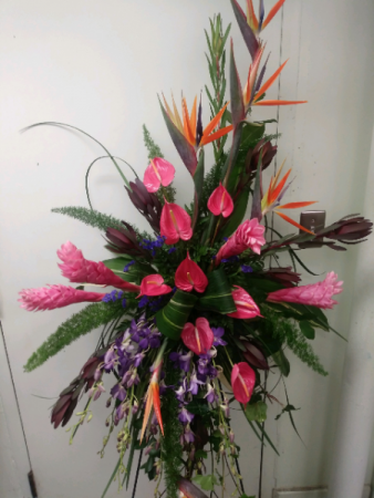 Tropical Standing Spray Standing Spray