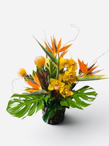 Tropical Sunrise Floral Design
