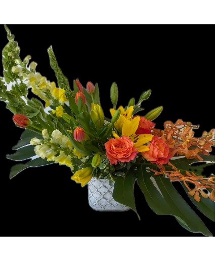 Tropical Sunrise Flower Arrangement