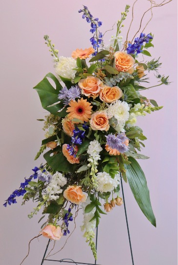 Tropical sunset  Standing Spray in Trenton, ON | Designs by Alexis Rose
