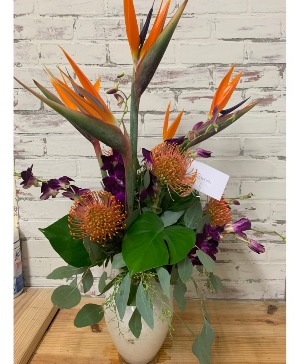 Tropical vase 