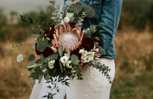 Tropical Vibes  Wedding Bridal Bouquet 