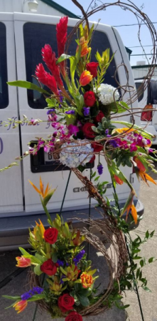 Tropical Vineyard funeral