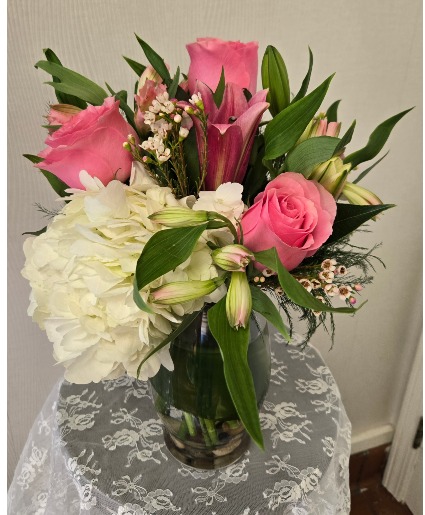 In The Pink Fresh Flower Arragement