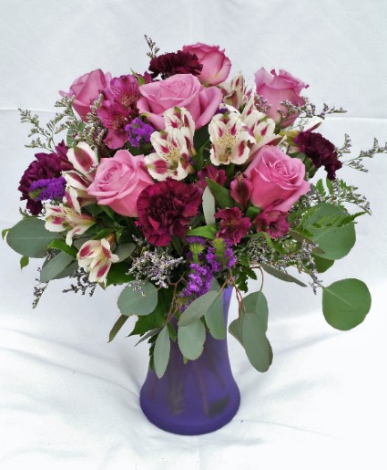 True Passion Vase Arrangement