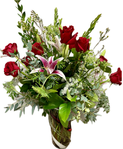 Truest Love Vase Arrangement 