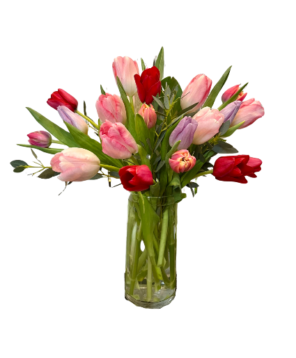 Tulip Assortment Vase Arrangement