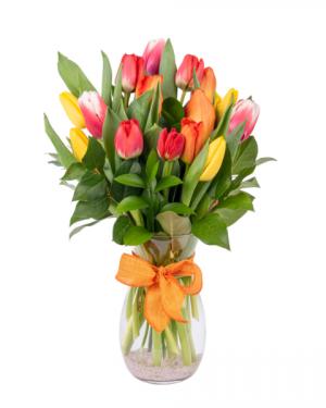 Tulip Season  Vase