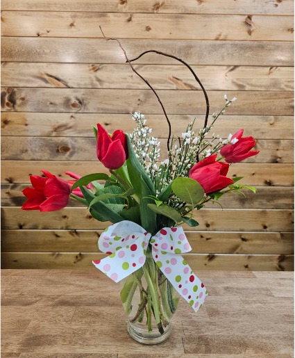 Tulips (6) Floral Arrangement 