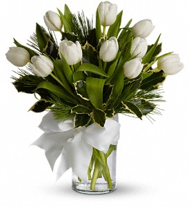 Tulips and Pine 